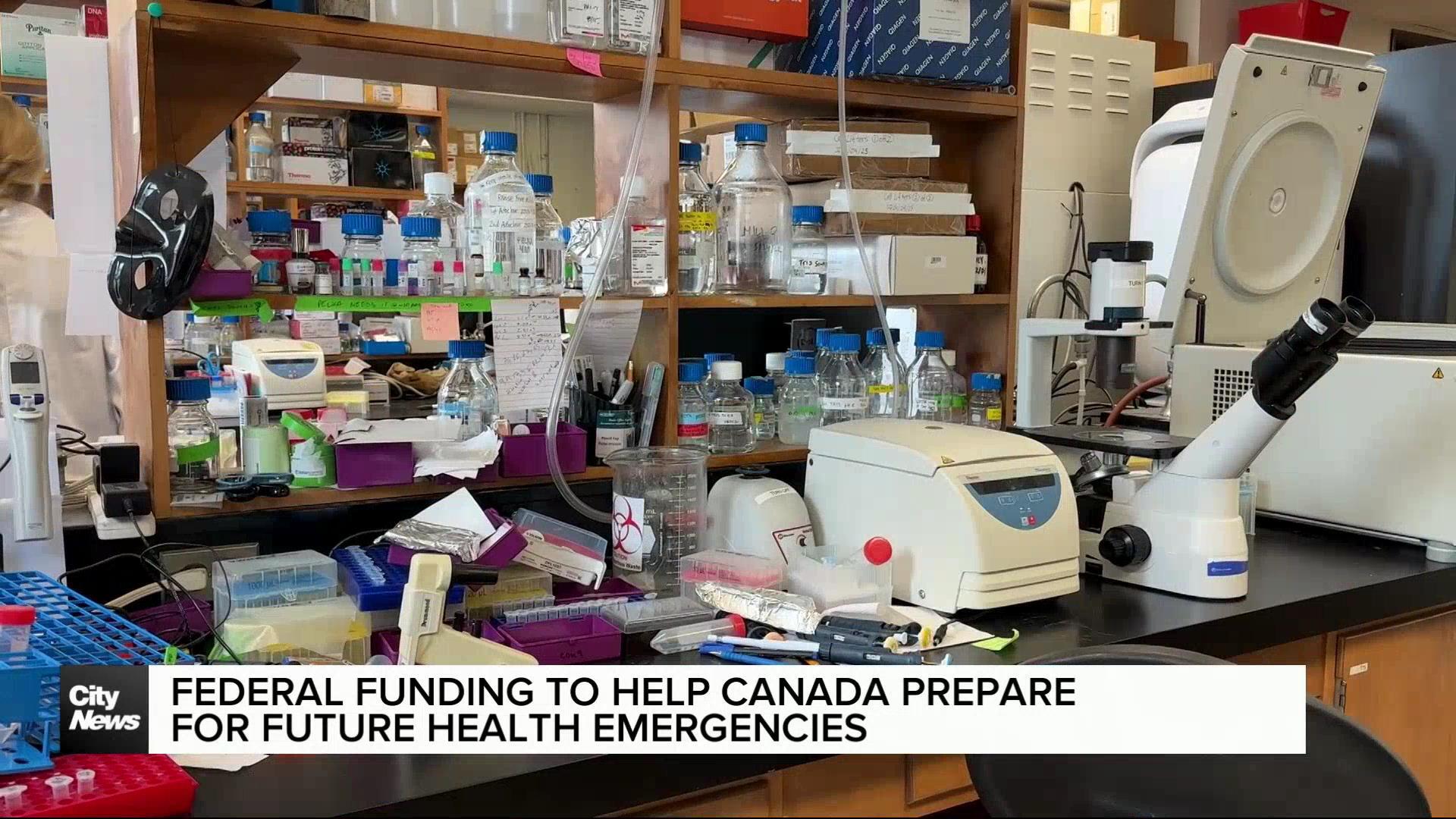 Research to help Canada prepare for health emergencies
