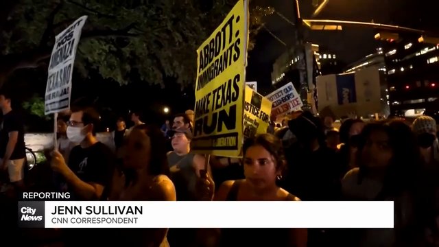 Protests erupt after ICE agent shoots food delivery driver