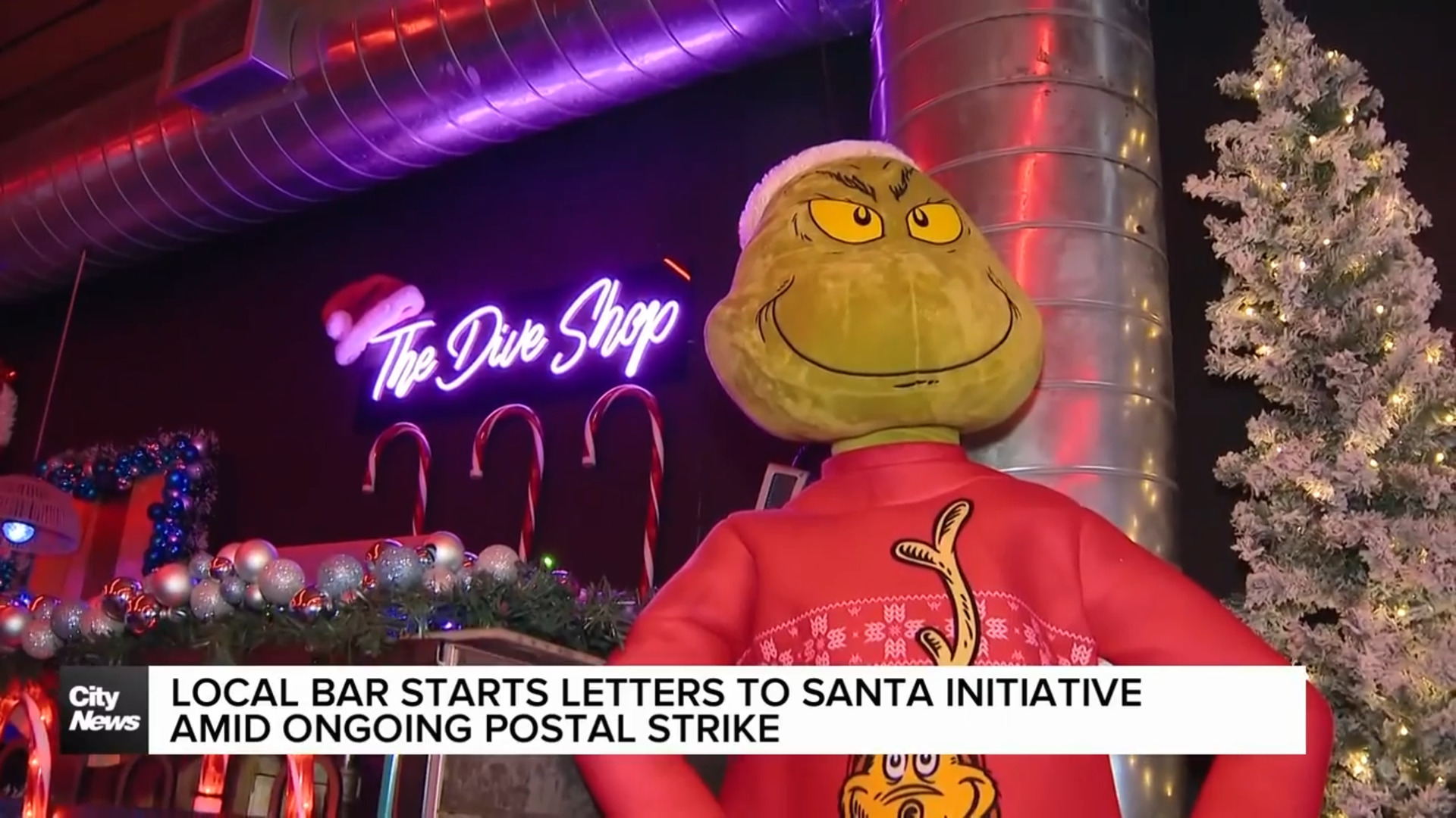 Local bar launches letters to Santa initiative amid ongoing postal strike