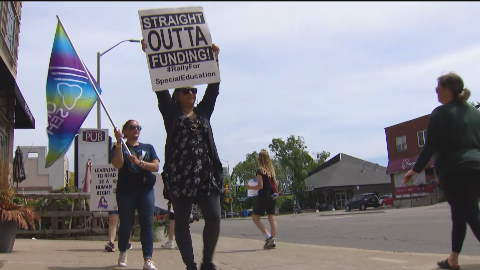 Rally in Mississauga to reverse special education cuts at the Peel District School Board
