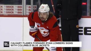 Calgary Flames Forward Ryan Lomberg signs with Columbus Blue Jackets