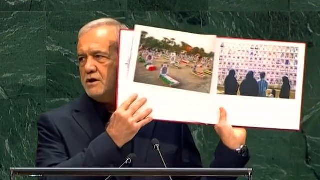 Iran fires back at Trump at UN
