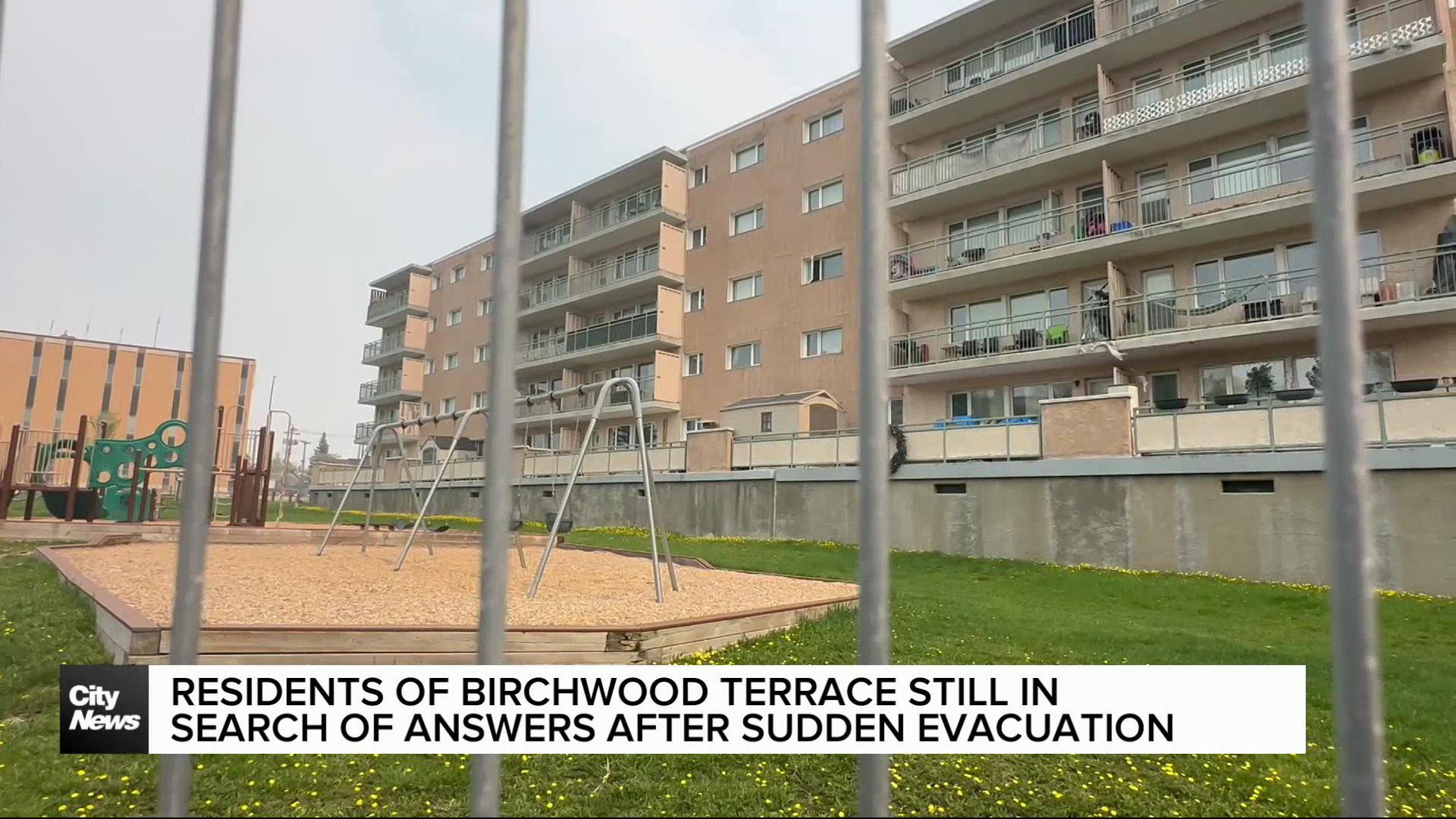 Residents of Birchwood Terrace still in search for answers after sudden evacuation