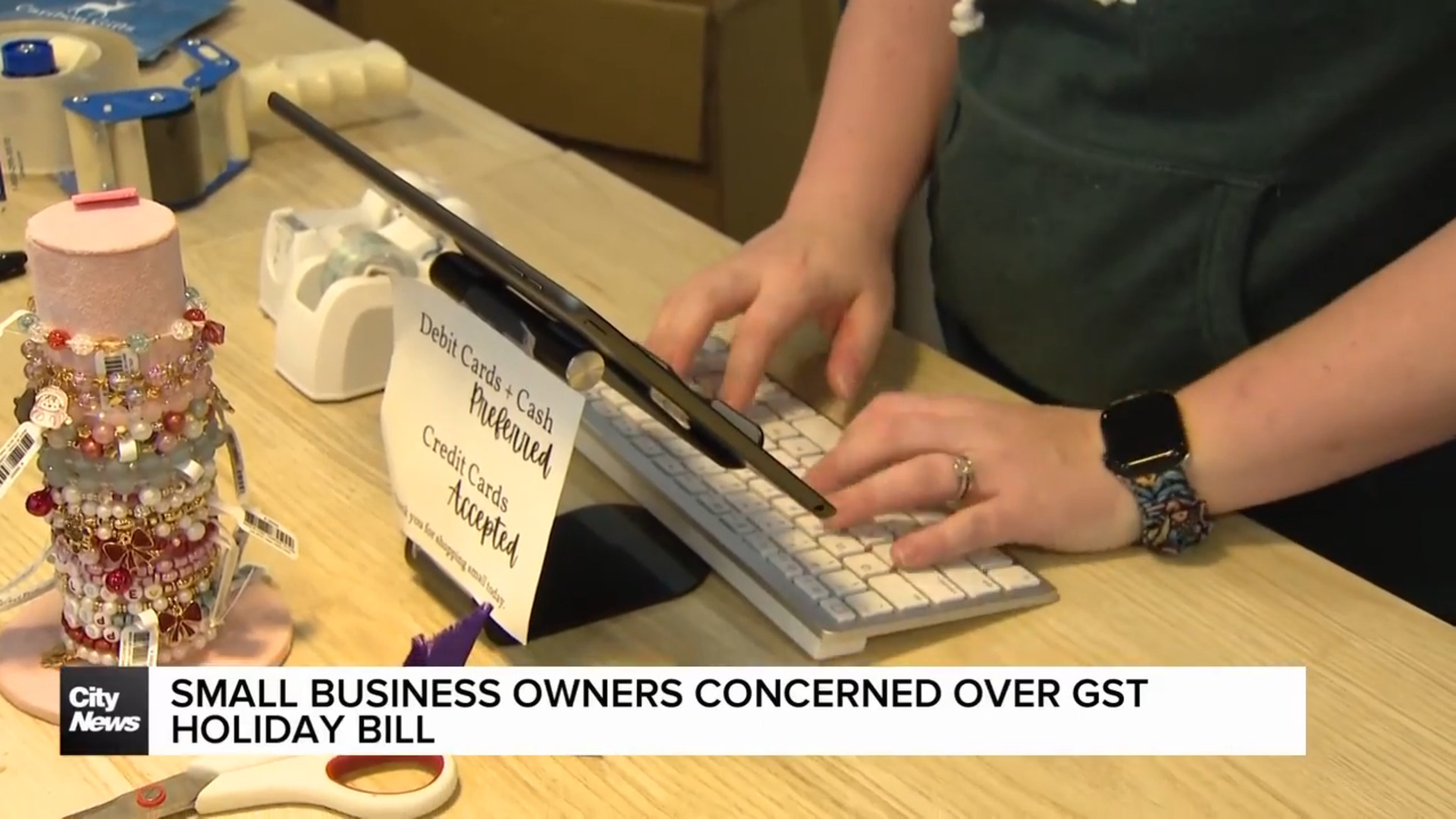 Small business owners concerned over Trudeau's GST break