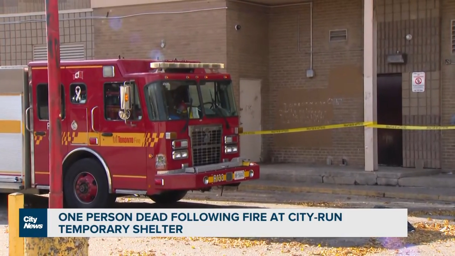 One person killed in fire at North York city-run shelter