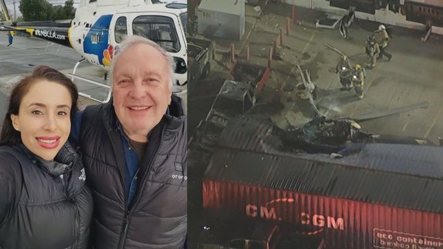 Three killed after news helicopter crashes in L.A.