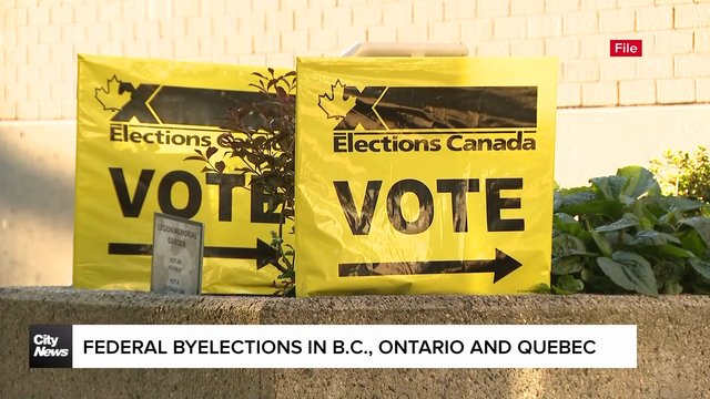 Canada's byelections come as poll shows Liberal lead