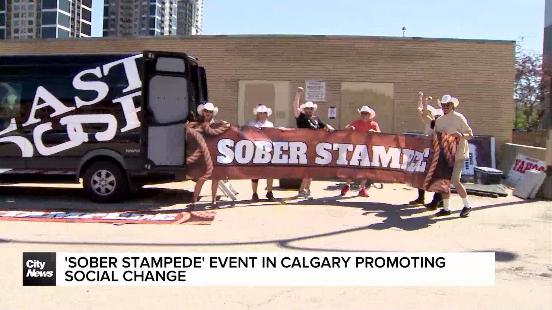 'Sober Stampede' event in Calgary promotes social change