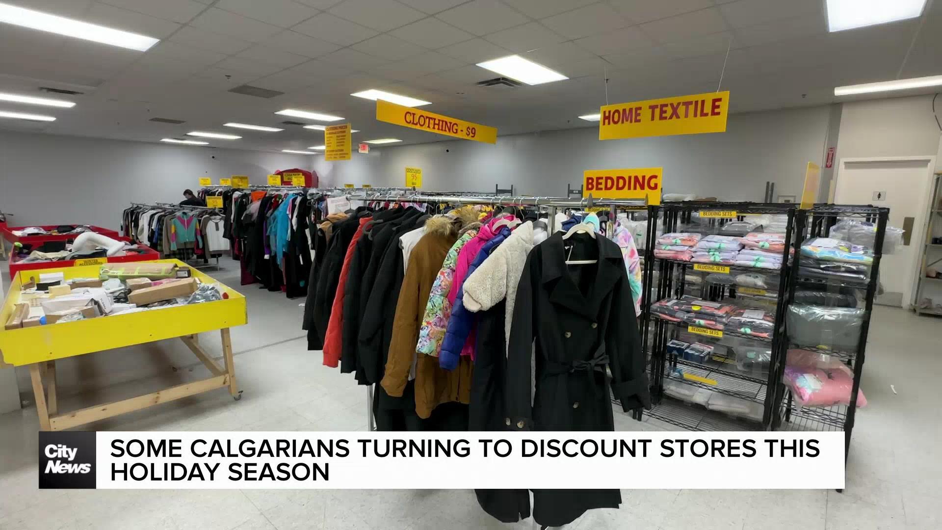 Some Calgarians turning to budget retailers during the holidays