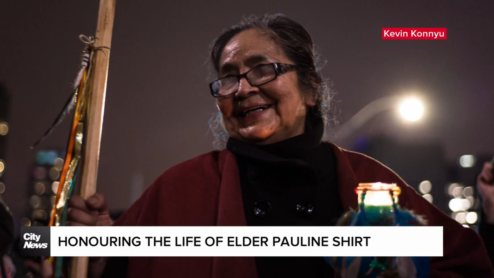 Remembering Indigenous Elder Pauline Shirt