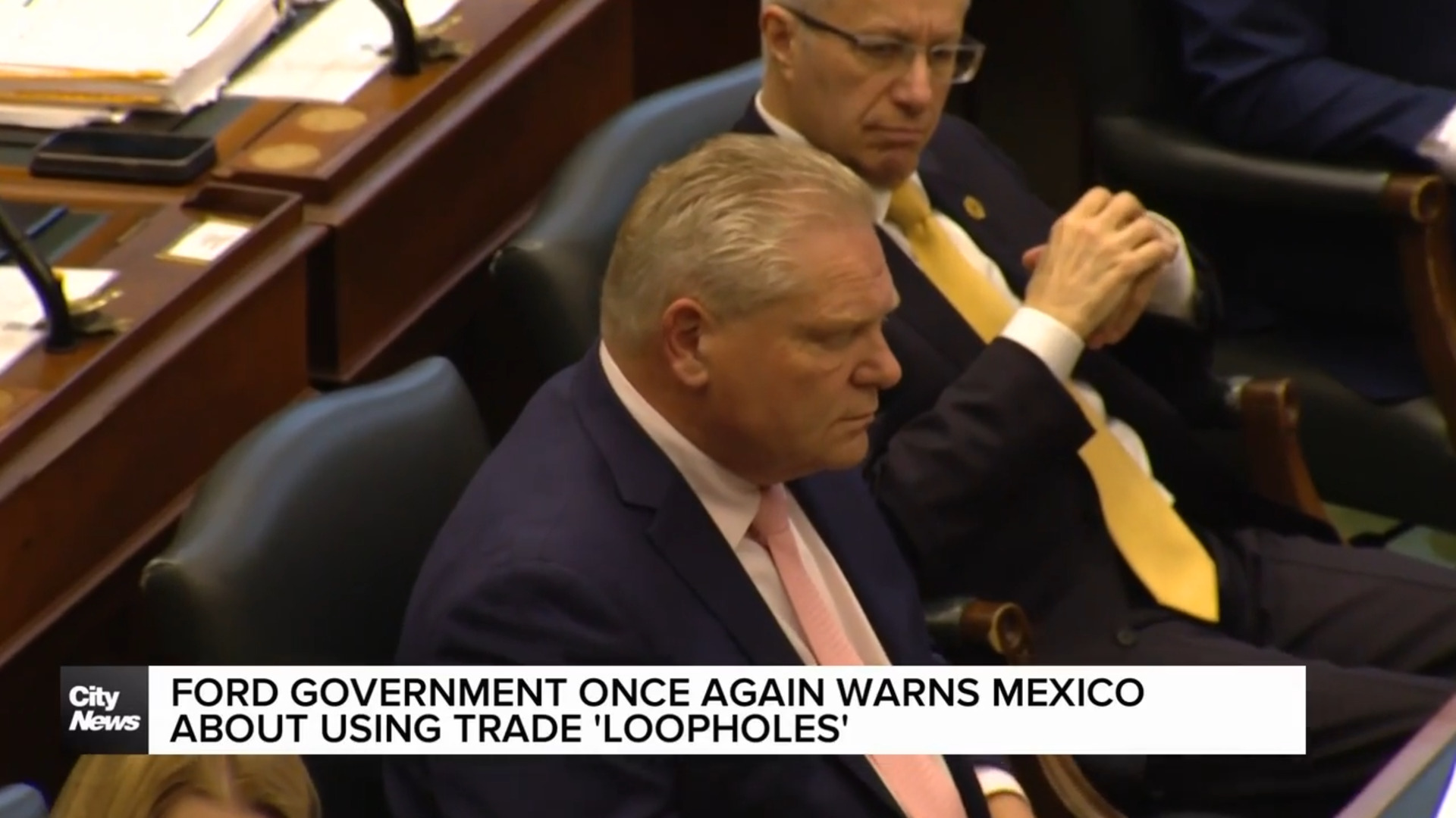 Ford government doubles down on its message to Mexico over free trade