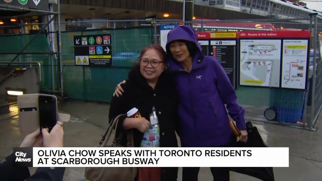 Toronto mayoral candidates hit the campaign trail Friday