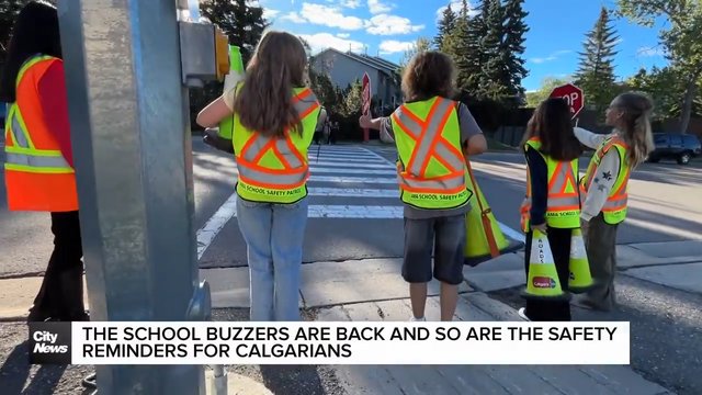 Road safety reminders out for Calgary drivers as back-to-school season begins