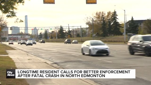 North Edmonton resident urges better policing after deadly crash