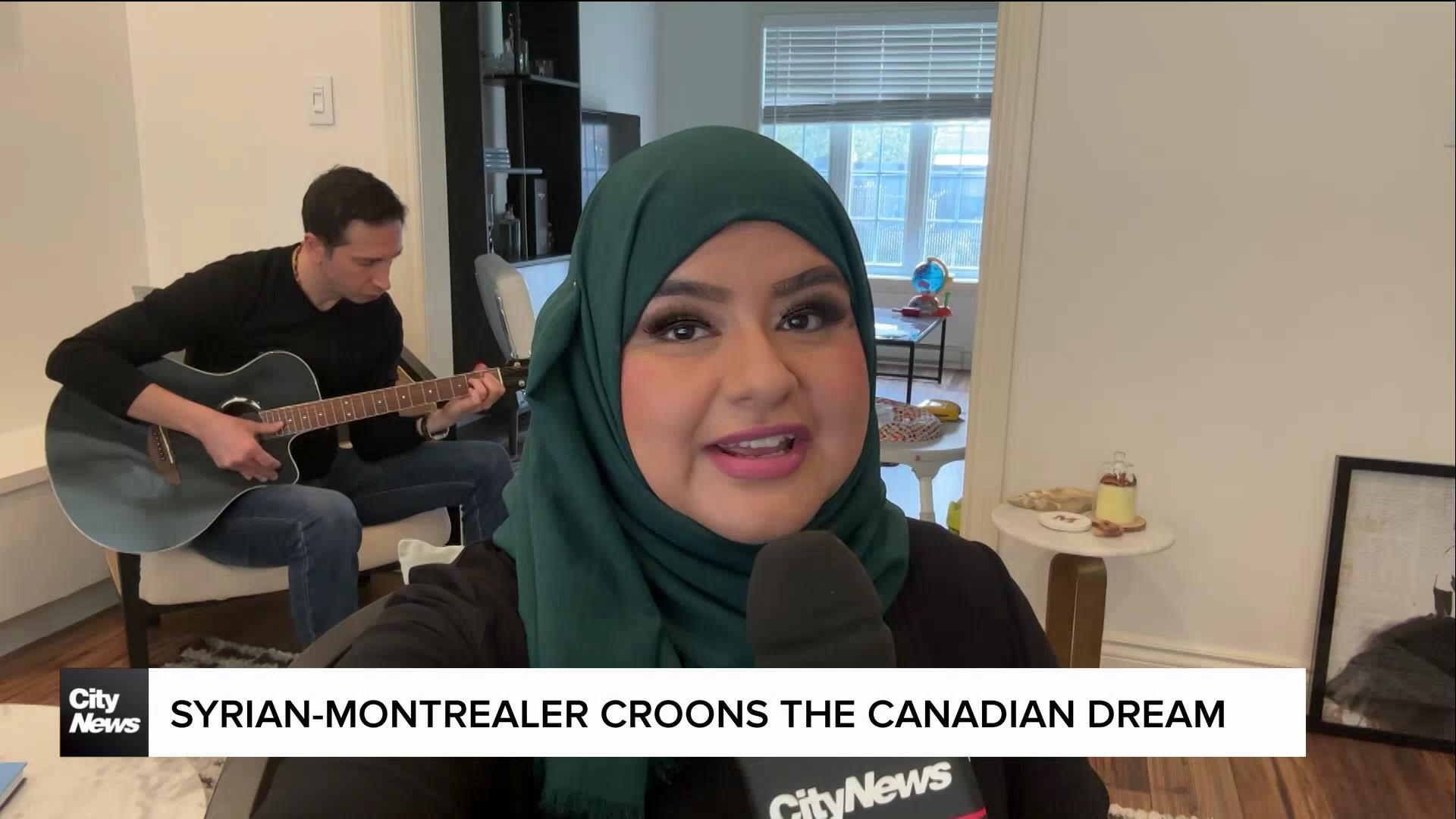 Syrian-Canadian crooner living the Canadian dream