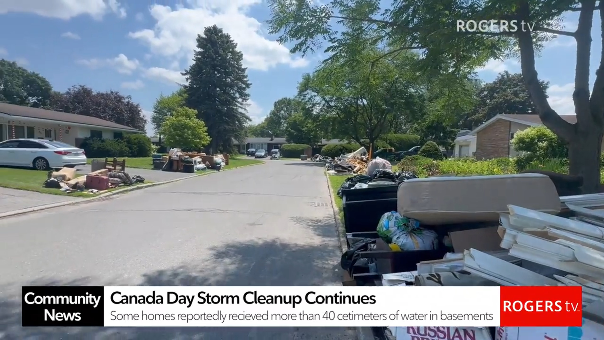 Ottawa still cleaning up from historic Canada Day storm