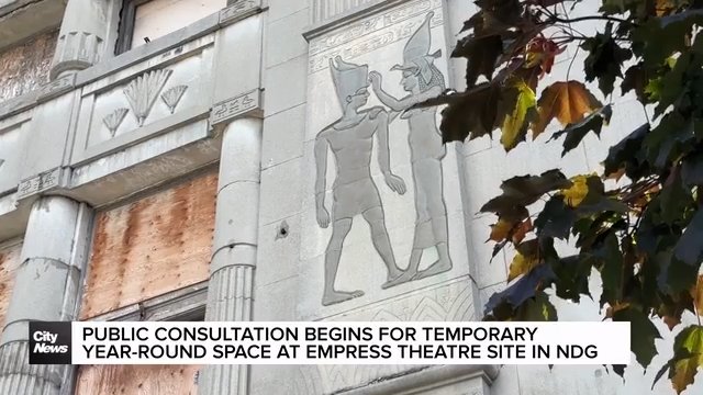 NDG residents weigh in on plans for temporary Empress Theatre site