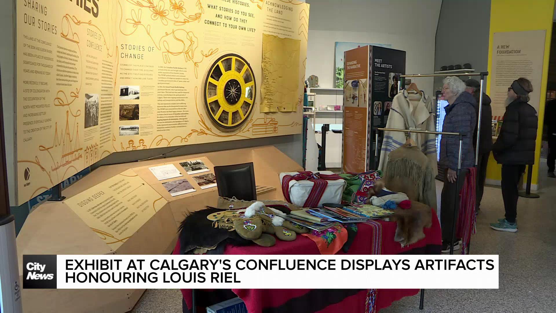 Exhibit at Calgary's Confluence displays artifacts honouring Louis Riel