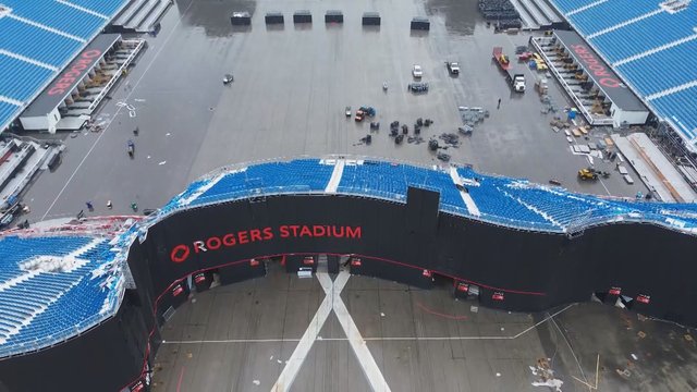 Rogers Stadium remains damaged as AC/DC show date looms