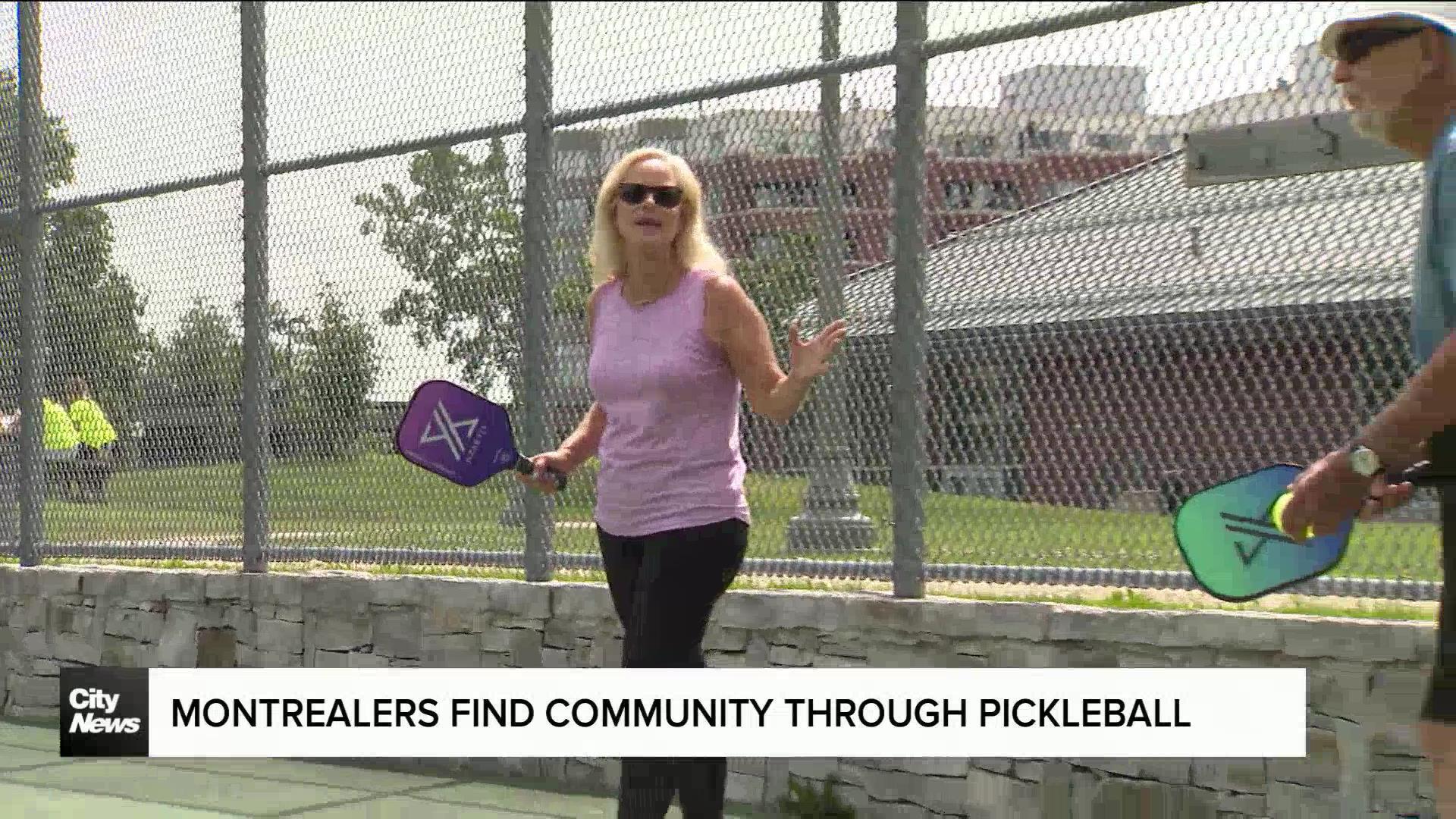 How pickleball is bringing a Montreal community together