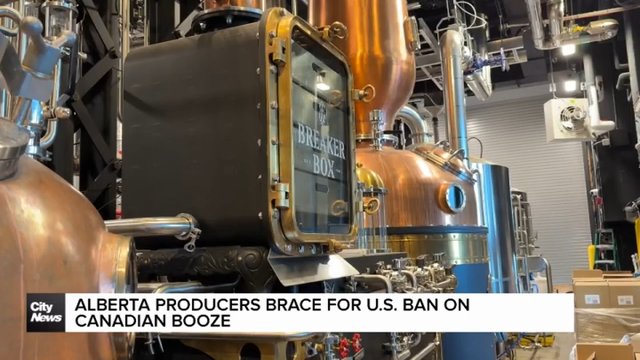 Alberta producers brace for U.S. ban on Canadian booze