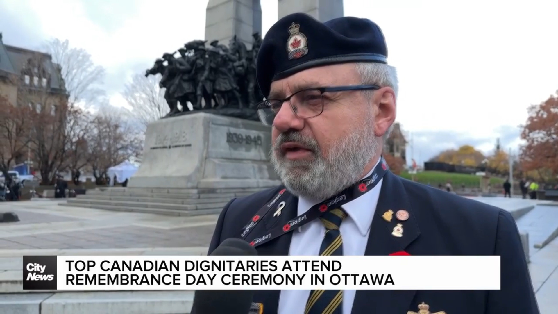 Ottawa marks Remembrance Day with annual commemoration