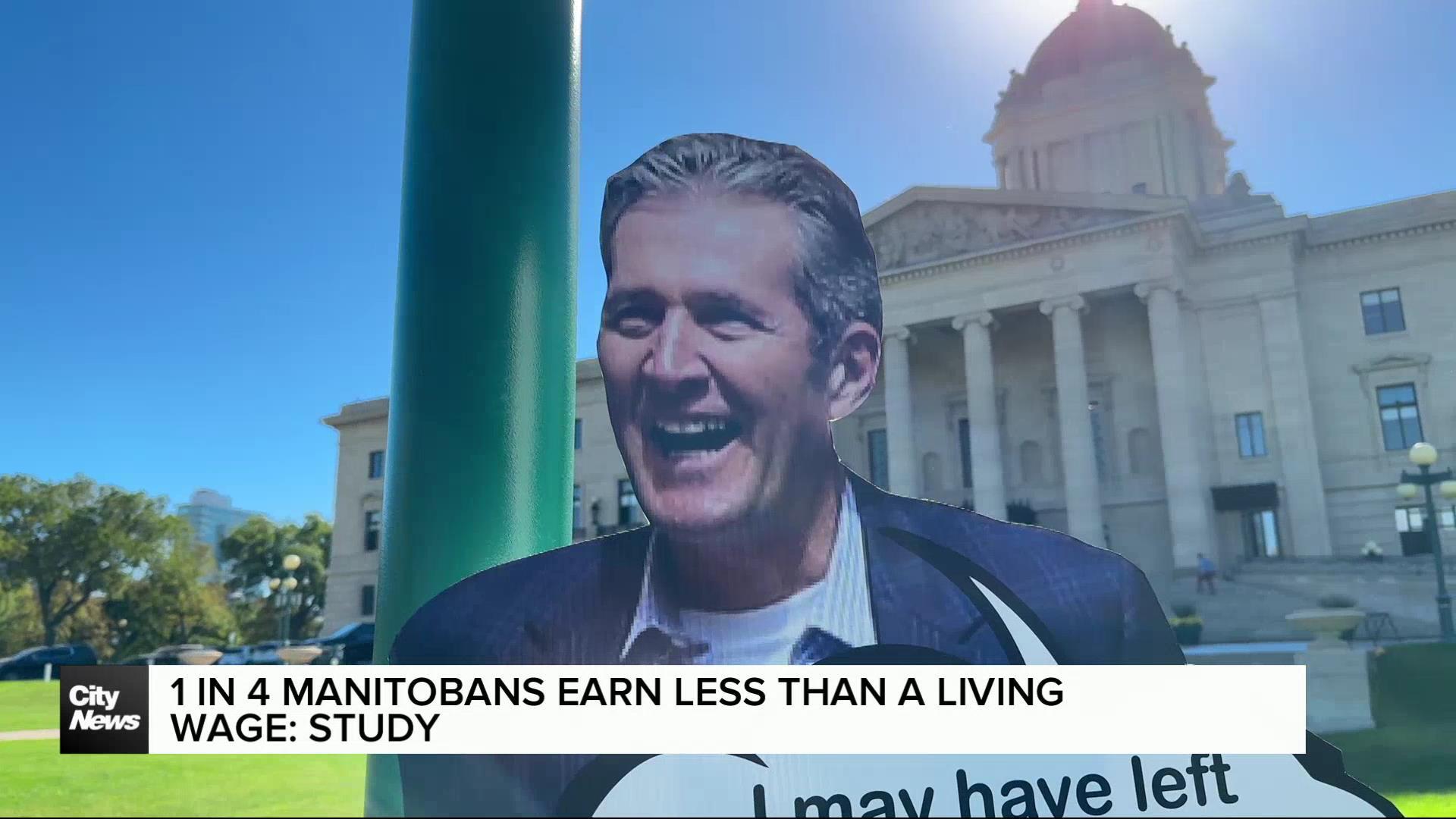 New study finds 1 in 4 Manitobans Earns Less Than a Living Wage