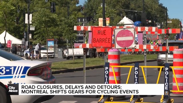 Montreal shifts gears as cycling championships bring road closures