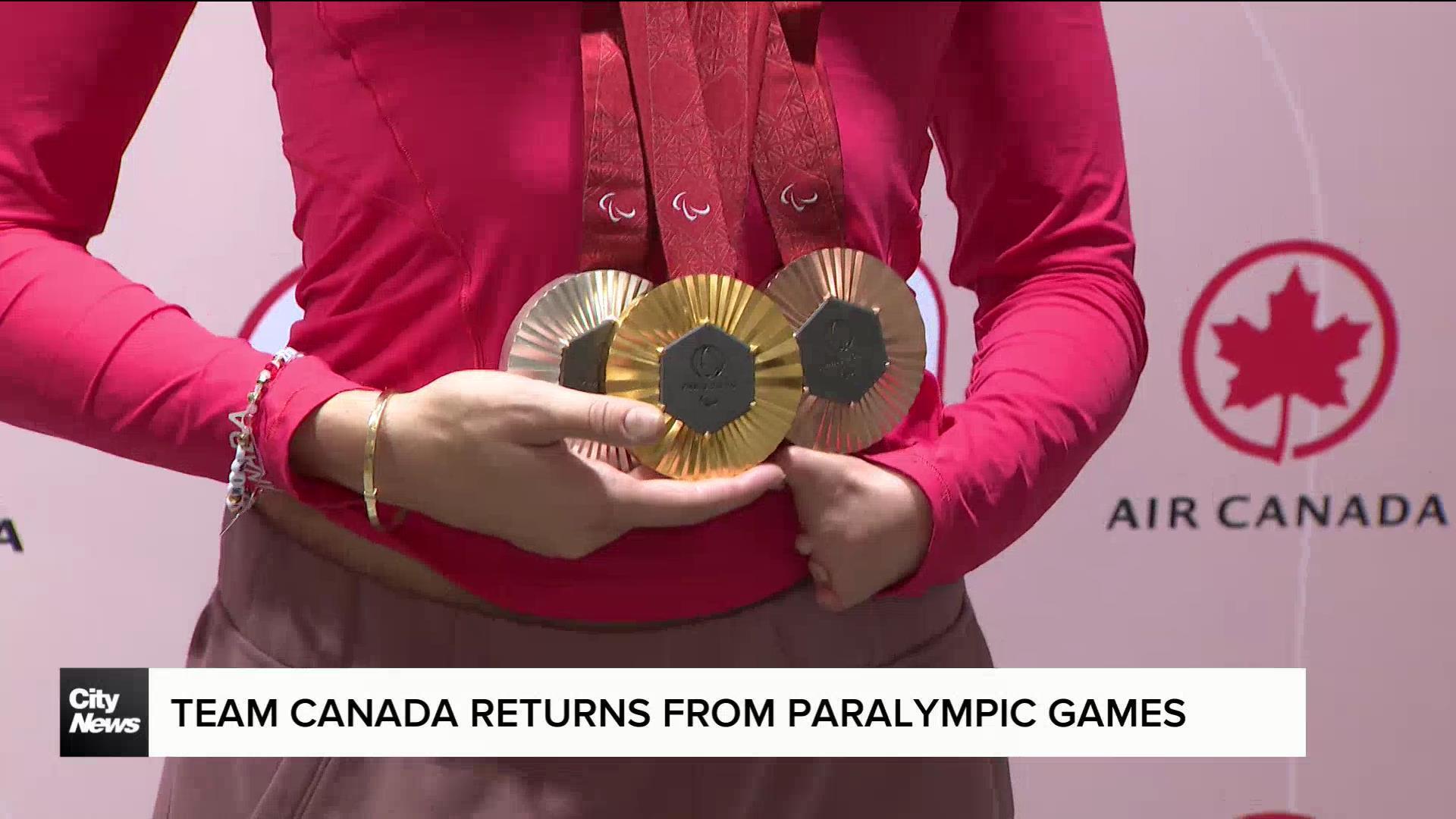 Team Canada returns from Paralympic Games