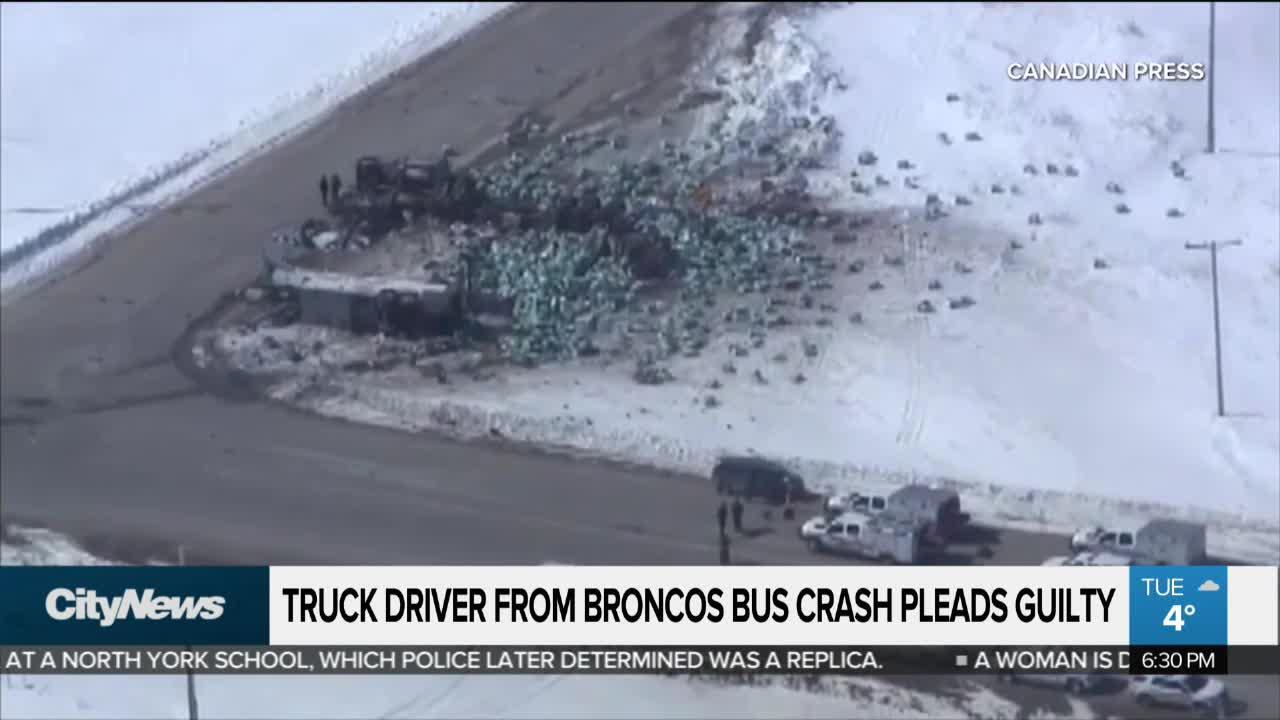 Lorry driver charged in fatal Humboldt Broncos ice hockey crash