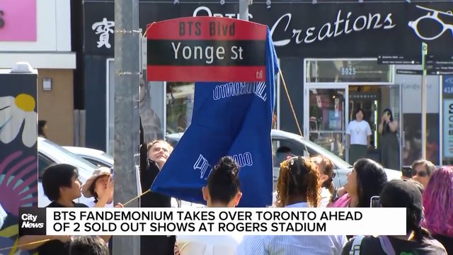BTS fandemonium takes over Toronto ahead of 2 sold out shows at Rogers Stadium