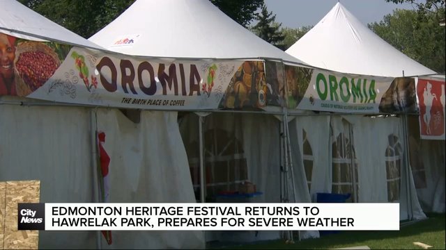 Edmonton Heritage Festival prepares for severe weather