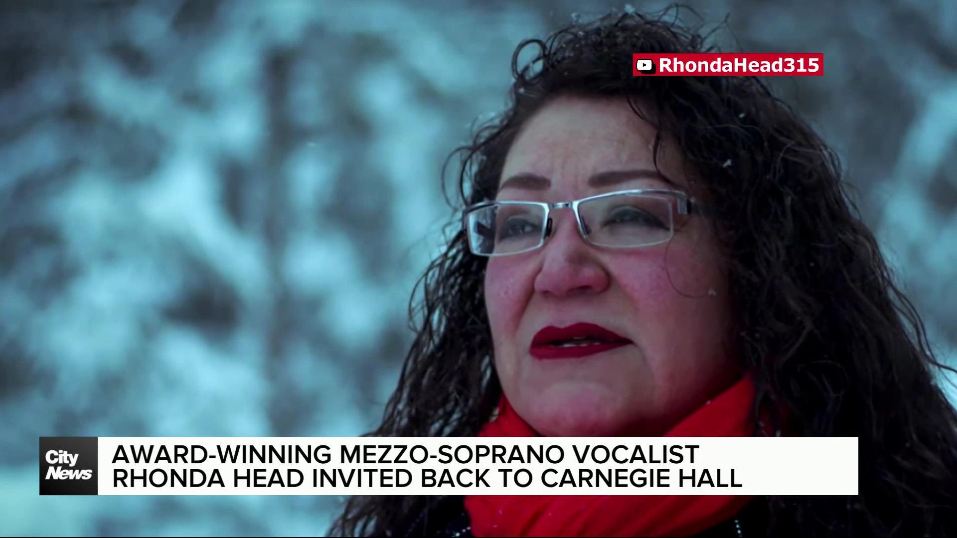 Award-winning Mezzo-Soprano vocalist Rhonda Head set to return to Carnegie Hall