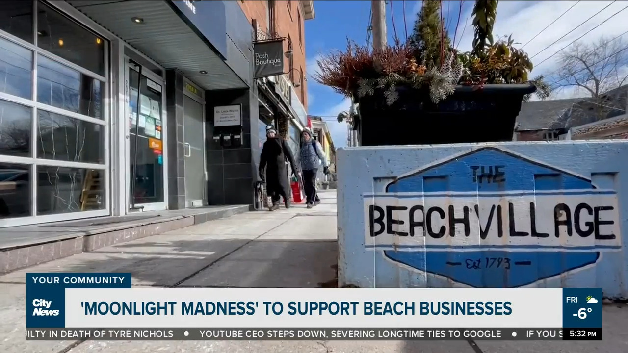 The Beach BIA hosting 'moonlight madness' event to boost Queen Street East  businesses