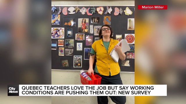 Survey: about 1 in 5 Quebec teachers consider quitting