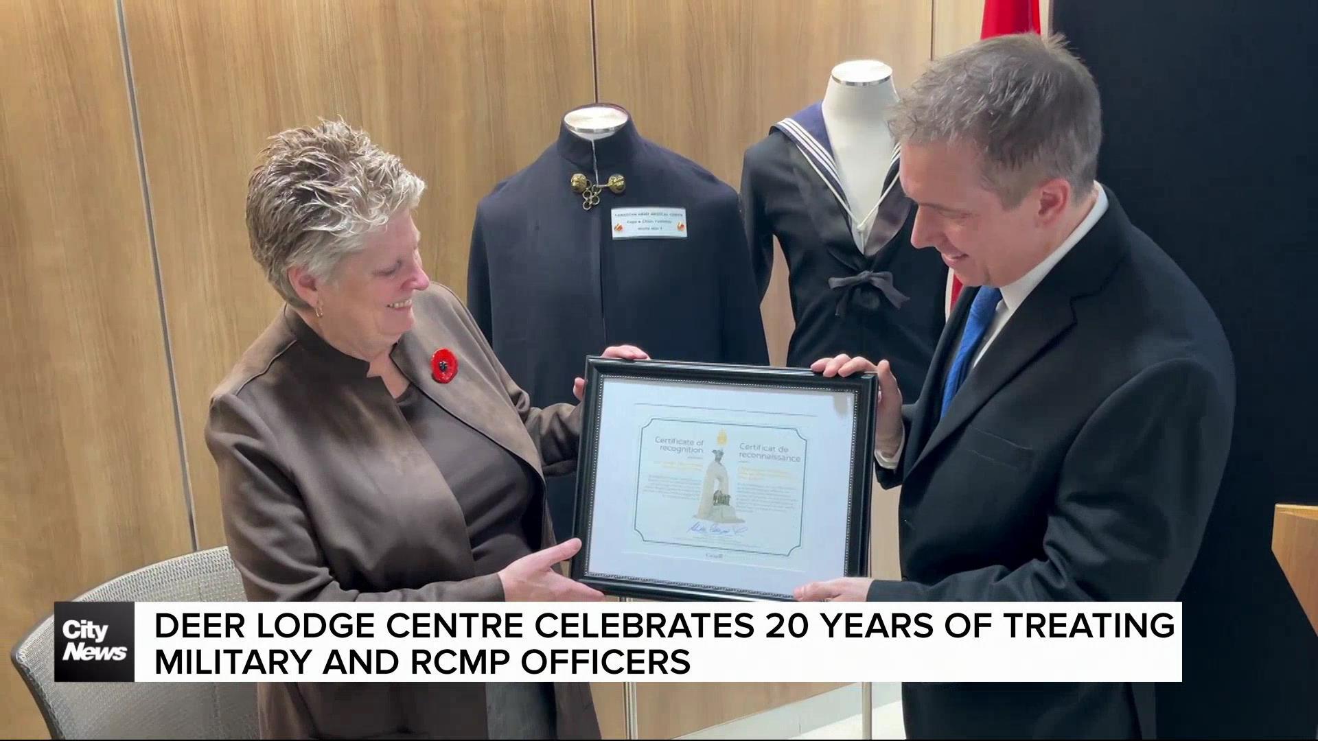 Deer Lodge Centre celebrates 20 years of treating military and RCMP officers