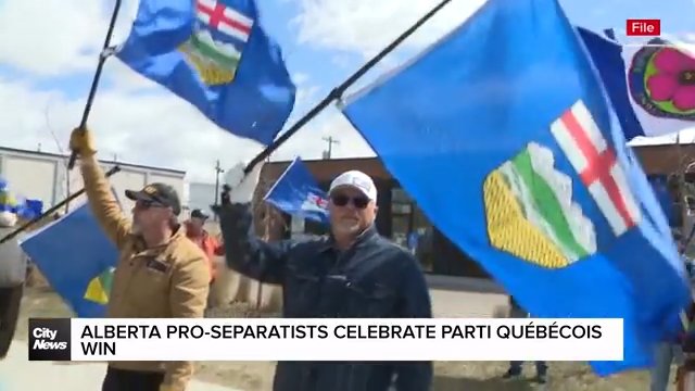 ‘It’s a real lesson’: Alberta separatists celebrate PQ win in Quebec