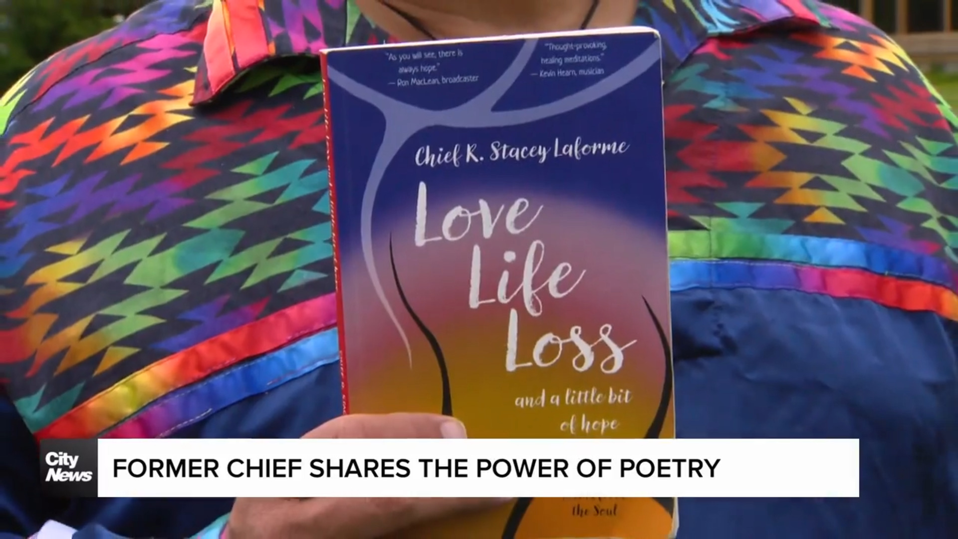 Former Anishinaabe Chief shares the power of poetry