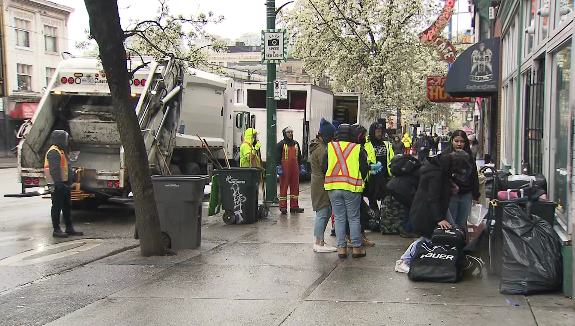 Residents displaced from Vancouver's East Hastings, some move to other encampments