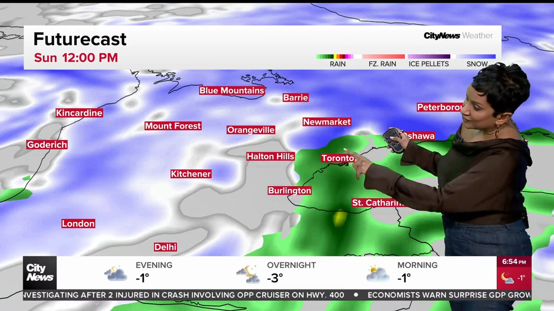 Weekend weather system expected to bring snow to the GTA