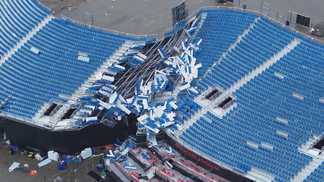 AC/DC concert cancelled due to storm damage at Rogers Stadium