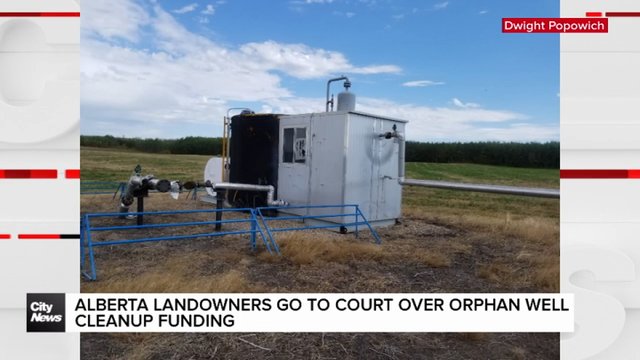 Alberta landowners go to court over orphan well cleanup funding