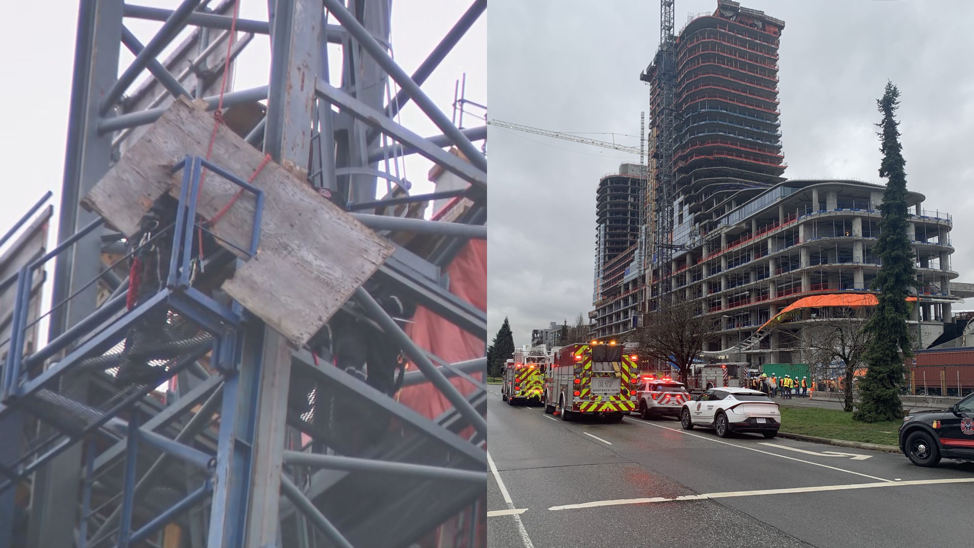 One person dead after crane incident in Vancouver