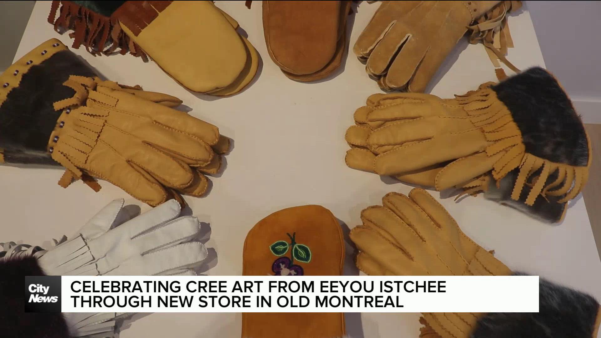 Cree art celebrated through new shop in Old Montreal