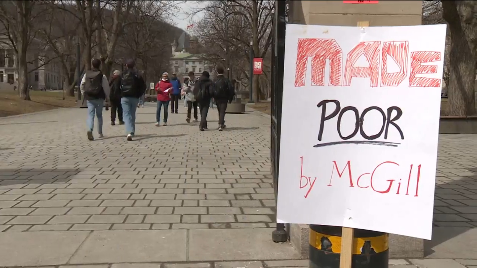 Teaching assistants at Montreal's McGill University on strike
