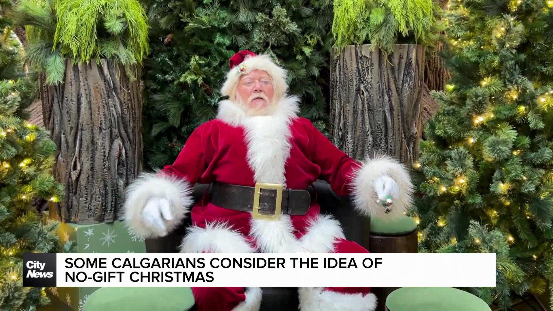 Some Calgarians consider idea of no-gift Christmas