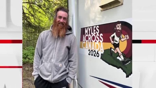 Ontario man finishes cross-Canada run in support for mental health awareness