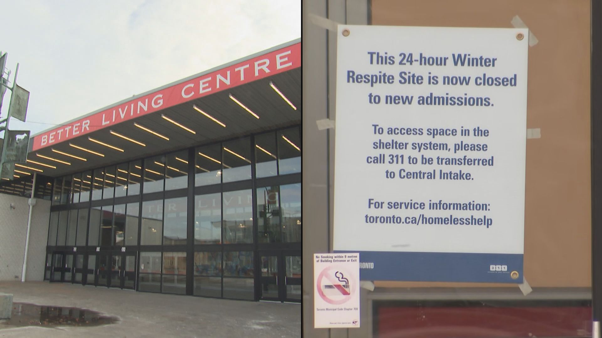 Toronto's largest temporary 24/hour respite site closing