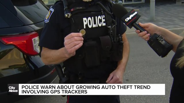 Police warn about growing auto theft trend involving GPS trackers