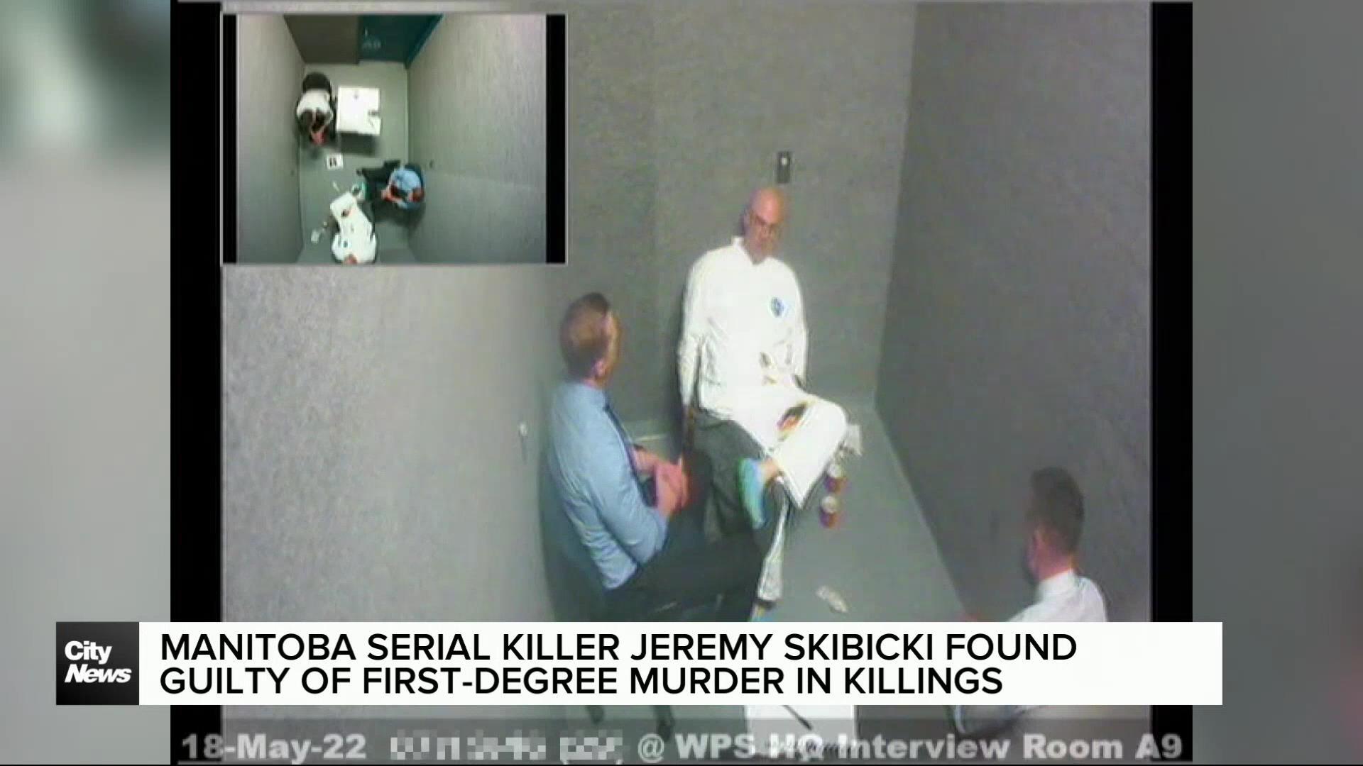 Serial killer Jeremy Skibicki guilty on all counts